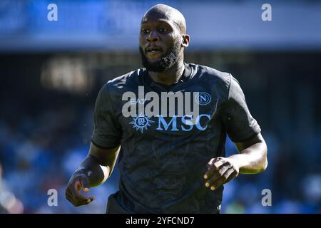 Napoli, Italie. 3 novembre 2024. Romelu LUKAKU del Napoli durante la partita di serie A tra SSC Napoli e Atalanta BC il 3 novembre 2024 allo stadio Diego Armando Maradona di Napoli - foto Matthieu Mirville (M Insabato)/DPPI Credit: DPPI Media/Alamy Live News Foto Stock