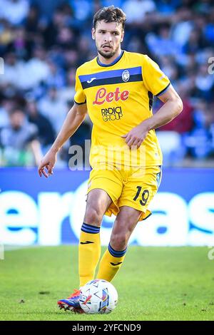 Napoli, Italie. 3 novembre 2024. Berat DJIMSITI di Atalanta durante la partita di campionato italiano di serie A tra SSC Napoli e Atalanta BC il 3 novembre 2024 allo stadio Diego Armando Maradona di Napoli - foto Matthieu Mirville (M Insabato)/DPPI Credit: DPPI Media/Alamy Live News Foto Stock