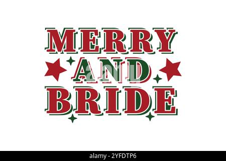 T-shirt natalizia Boho, design SVG Christmas Wenter Illustrazione Vettoriale