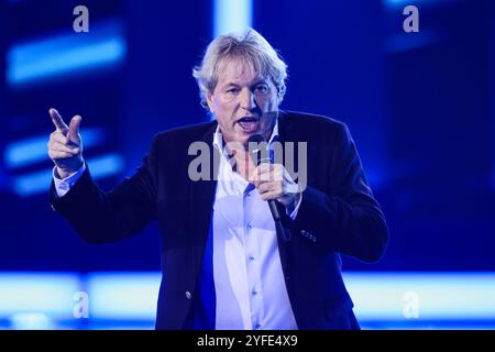 Saenger Bernhard Brink - Aufzeichnung ARD Show Die Beatrice Egli Show im Studio Berlin Adlershof a Berlino *** cantante Bernhard Brink Recording ARD Show The Beatrice Egli Show allo Studio Berlin Adlershof di Berlino Foto Stock