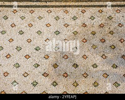 Mosaici - Villa dei Quintilii nel Parco Archeologico dell'Appia Antica - Roma, Italia Foto Stock