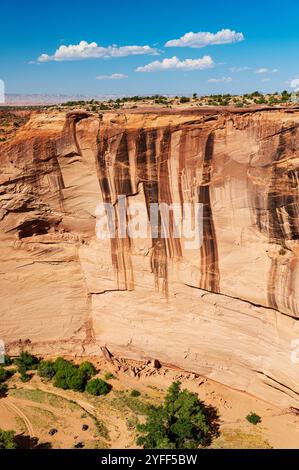 Antelope House Ruin; Antelope House Overlook; Canyon de Chelly National Monument; Arizona; USA Foto Stock