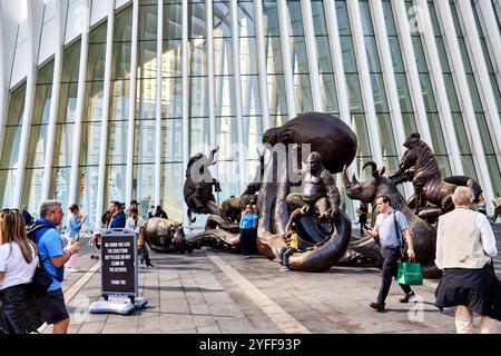 Centro commerciale Westfield World Trade Center di New York Foto Stock