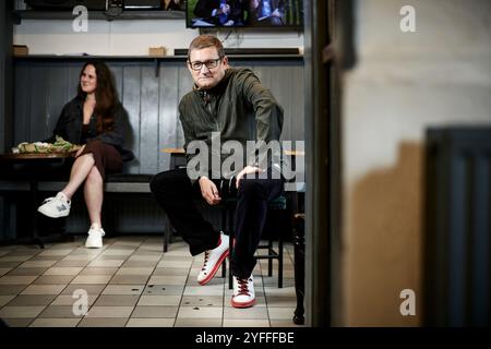 Il cantautore Paul Heaton, ex membro degli Housemartins e del bellissimo Sud Foto Stock