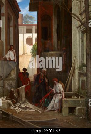 Lavoro e i suoi amici. Gabriel Alexandre Decamps. c. 1852. Foto Stock