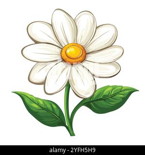 icona del bouquet di fiori su sfondo bianco Illustrazione Vettoriale