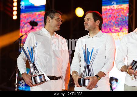 RAEDER Nicolas, Direttore di Manthey Racing, Portrait, LIETZ Richard (aut), Manthey EMA, Porsche 911 GT3 R, Ritratto durante la cerimonia di premiazione FIA WEC 2024, il 3 novembre 2024 al Sofitel Bahrain Zallaq di Manama, Bahrain - foto Javier Jimenez/DPPI credito: DPPI Media/Alamy Live News Foto Stock