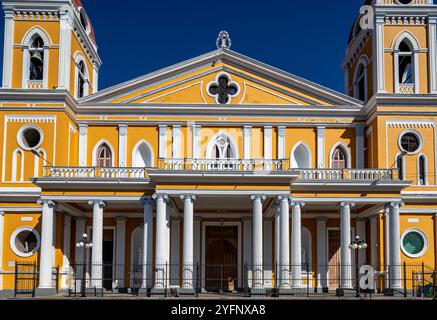 Nicaragua, Granada, Iglesia Catedral Inmaculada Concepción de María Foto Stock