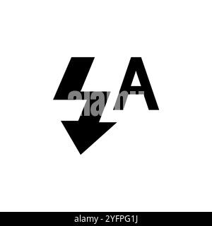 Flash automatico, modalità fotocamera con luce icona vettoriale piatta solida isolata su sfondo bianco. Illustrazione Vettoriale