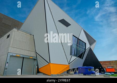 Aviva Arena e Concert Hall nel centro di Manchester, Inghilterra. Foto Stock