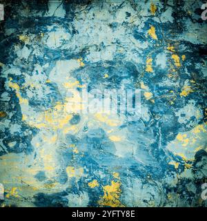 cemento incrinato vintage parete sfondo, vecchio muro Foto Stock