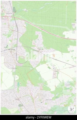 Kolonie Bergfelde, DE, Germania, Brandeburgo, N 52 40' 0'', N 13 19' 0'', mappa, Cartascapes Mappa pubblicata nel 2024. Esplora Cartascapes, una mappa che rivela i diversi paesaggi, culture ed ecosistemi della Terra. Viaggia attraverso il tempo e lo spazio, scoprendo l'interconnessione del passato, del presente e del futuro del nostro pianeta. Foto Stock