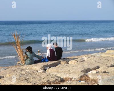 Saida, Libano. 5 novembre 2024. Una foto scattata a Saida, Libano, 5 novembre 2024. (Foto di Elisa Gestri/Sipa USA) credito: SIPA USA/Alamy Live News Foto Stock