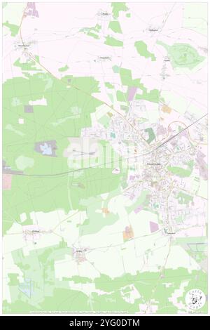 Finsterwalde West, DE, Germania, Brandeburgo, N 51 37' 59'', N 13 40' 59'', mappa, Cartascapes Mappa pubblicata nel 2024. Esplora Cartascapes, una mappa che rivela i diversi paesaggi, culture ed ecosistemi della Terra. Viaggia attraverso il tempo e lo spazio, scoprendo l'interconnessione del passato, del presente e del futuro del nostro pianeta. Foto Stock