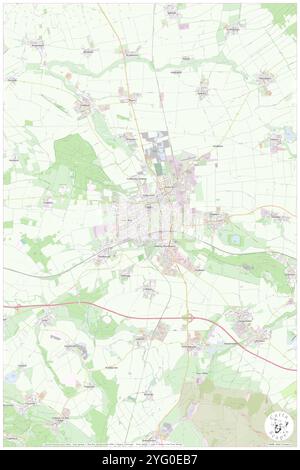 Gotha, DE, Germania, Turingia, N 50 56' 20'', N 10 42' 45''', mappa, Cartascapes Mappa pubblicata nel 2024. Esplora Cartascapes, una mappa che rivela i diversi paesaggi, culture ed ecosistemi della Terra. Viaggia attraverso il tempo e lo spazio, scoprendo l'interconnessione del passato, del presente e del futuro del nostro pianeta. Foto Stock