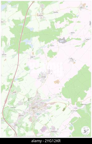 Oettersdorf, DE, Germania, Turingia, N 50 36' 0'', N 11 49' 0'', mappa, Cartascapes Mappa pubblicata nel 2024. Esplora Cartascapes, una mappa che rivela i diversi paesaggi, culture ed ecosistemi della Terra. Viaggia attraverso il tempo e lo spazio, scoprendo l'interconnessione del passato, del presente e del futuro del nostro pianeta. Foto Stock