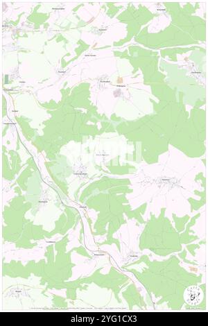 Oberwuerschnitz, DE, Germania, Sassonia, N 50 22' 50'', N 12 13' 56'', mappa, Cartascapes Mappa pubblicata nel 2024. Esplora Cartascapes, una mappa che rivela i diversi paesaggi, culture ed ecosistemi della Terra. Viaggia attraverso il tempo e lo spazio, scoprendo l'interconnessione del passato, del presente e del futuro del nostro pianeta. Foto Stock