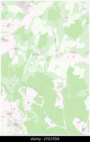 Klausberg, DE, Germania, Turingia, N 50 33' 42'', N 10 10' 43'', mappa, Cartascapes Mappa pubblicata nel 2024. Esplora Cartascapes, una mappa che rivela i diversi paesaggi, culture ed ecosistemi della Terra. Viaggia attraverso il tempo e lo spazio, scoprendo l'interconnessione del passato, del presente e del futuro del nostro pianeta. Foto Stock