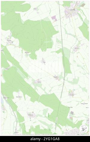 Landwehr, Regierungsbezirk Detmold, DE, Germania, Renania settentrionale-Vestfalia, N 52 17' 28'', N 8 30' 56'', MAP, Cartascapes Map pubblicata nel 2024. Esplora Cartascapes, una mappa che rivela i diversi paesaggi, culture ed ecosistemi della Terra. Viaggia attraverso il tempo e lo spazio, scoprendo l'interconnessione del passato, del presente e del futuro del nostro pianeta. Foto Stock