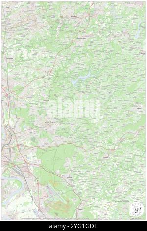 Rheinisch-Bergischer Kreis, Regierungsbezirk Köln, DE, Germania, Renania settentrionale-Vestfalia, N 51 1' 27'', N 7 11' 38'', MAP, Cartascapes Map pubblicata nel 2024. Esplora Cartascapes, una mappa che rivela i diversi paesaggi, culture ed ecosistemi della Terra. Viaggia attraverso il tempo e lo spazio, scoprendo l'interconnessione del passato, del presente e del futuro del nostro pianeta. Foto Stock