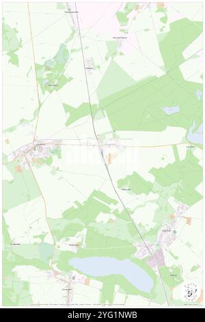 Bahnhof Loewenberg (Mark), DE, Germania, Brandeburgo, N 52 53' 46'', N 13 11' 25'', mappa, Cartascapes Mappa pubblicata nel 2024. Esplora Cartascapes, una mappa che rivela i diversi paesaggi, culture ed ecosistemi della Terra. Viaggia attraverso il tempo e lo spazio, scoprendo l'interconnessione del passato, del presente e del futuro del nostro pianeta. Foto Stock