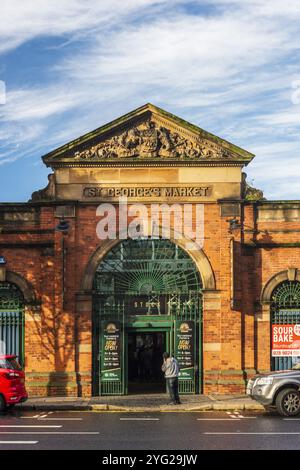 IRLANDA DEL NORD, BELFAST, ST GEORGE'S MARKET Foto Stock