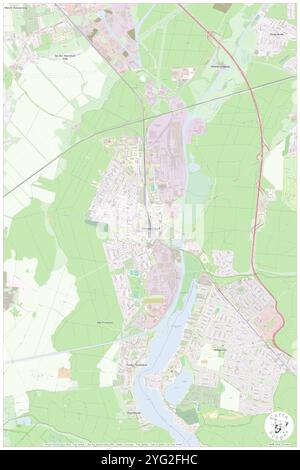 Hennigsdorf (b Berlin), DE, Germania, Brandeburgo, N 52 38' 17'', N 13 12' 19'', mappa, Cartascapes Mappa pubblicata nel 2024. Esplora Cartascapes, una mappa che rivela i diversi paesaggi, culture ed ecosistemi della Terra. Viaggia attraverso il tempo e lo spazio, scoprendo l'interconnessione del passato, del presente e del futuro del nostro pianeta. Foto Stock