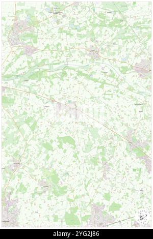 Beelen, Regierungsbezirk Münster, DE, Germania, Renania settentrionale-Vestfalia, N 51 55' 59'', N 8 7' 59'', MAP, Cartascapes Map pubblicata nel 2024. Esplora Cartascapes, una mappa che rivela i diversi paesaggi, culture ed ecosistemi della Terra. Viaggia attraverso il tempo e lo spazio, scoprendo l'interconnessione del passato, del presente e del futuro del nostro pianeta. Foto Stock