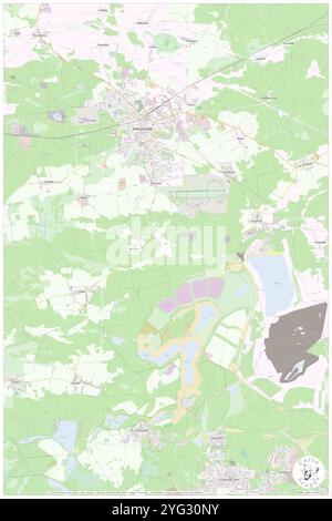 Finsterwalde, DE, Germania, Brandeburgo, N 51 36' 0'', N 13 43' 59'', mappa, Cartascapes Mappa pubblicata nel 2024. Esplora Cartascapes, una mappa che rivela i diversi paesaggi, culture ed ecosistemi della Terra. Viaggia attraverso il tempo e lo spazio, scoprendo l'interconnessione del passato, del presente e del futuro del nostro pianeta. Foto Stock