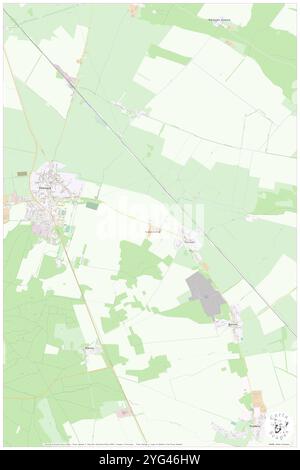 Karolinenhof, DE, Germania, Brandeburgo, N 52 43' 54'', N 12 36' 51'', mappa, Cartascapes Mappa pubblicata nel 2024. Esplora Cartascapes, una mappa che rivela i diversi paesaggi, culture ed ecosistemi della Terra. Viaggia attraverso il tempo e lo spazio, scoprendo l'interconnessione del passato, del presente e del futuro del nostro pianeta. Foto Stock