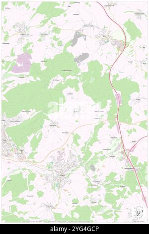 Neuhaus, alta Franconia, DE, Germania, Baviera, N 50 20' 31'', N 11 45' 24''', MAP, Cartascapes Map pubblicata nel 2024. Esplora Cartascapes, una mappa che rivela i diversi paesaggi, culture ed ecosistemi della Terra. Viaggia attraverso il tempo e lo spazio, scoprendo l'interconnessione del passato, del presente e del futuro del nostro pianeta. Foto Stock