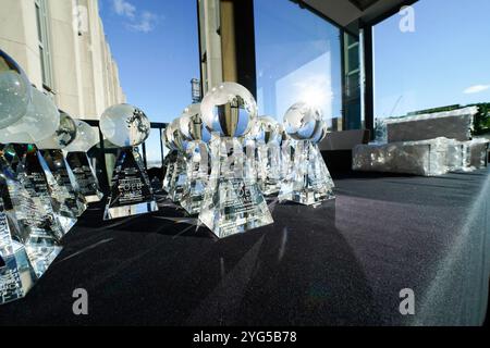 Atmosfera durante i Gerald Loeb Awards 2024 presentati da UCLA Anderson, tenutosi presso la Rainbow Room di New York, New York, USA, giovedì 10 ottobre 2024. Credito: Jennifer Graylock-Graylock.com Foto Stock