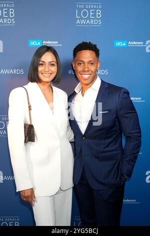 Jarred Hill durante i Gerald Loeb Awards 2024 presentati da UCLA Anderson, tenutosi presso la Rainbow Room di New York, New York, USA, giovedì 10 ottobre 2024. Credito: Jennifer Graylock-Graylock.com Foto Stock