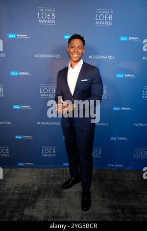 Jarred Hill durante i Gerald Loeb Awards 2024 presentati da UCLA Anderson, tenutosi presso la Rainbow Room di New York, New York, USA, giovedì 10 ottobre 2024. Credito: Jennifer Graylock-Graylock.com Foto Stock