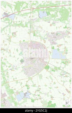 Bahnhof Kempen (Niederrhein), distretto di Düsseldorf, DE, Germania, Renania settentrionale-Vestfalia, N 51 22' 4'', N 6 25' 30'', MAP, Cartascapes Map pubblicata nel 2024. Esplora Cartascapes, una mappa che rivela i diversi paesaggi, culture ed ecosistemi della Terra. Viaggia attraverso il tempo e lo spazio, scoprendo l'interconnessione del passato, del presente e del futuro del nostro pianeta. Foto Stock