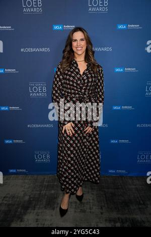 Madison Mills durante i Gerald Loeb Awards 2024 presentati da UCLA Anderson, tenutosi presso la Rainbow Room di New York, New York, USA, giovedì 10 ottobre 2024. Credito: Jennifer Graylock-Graylock.com Foto Stock