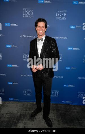 Andy Peeke durante i Gerald Loeb Awards 2024 presentati da UCLA Anderson, tenutosi presso la Rainbow Room di New York, New York, USA, giovedì 10 ottobre 2024. Credito: Jennifer Graylock-Graylock.com Foto Stock