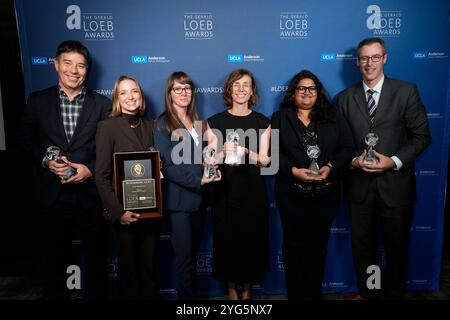 Vincitori, Bloomberg durante i Gerald Loeb Awards 2024 presentati da UCLA Anderson, tenutosi presso la Rainbow Room di New York, New York, USA, giovedì 10 ottobre 2024. Credito: Jennifer Graylock-Graylock.com Foto Stock