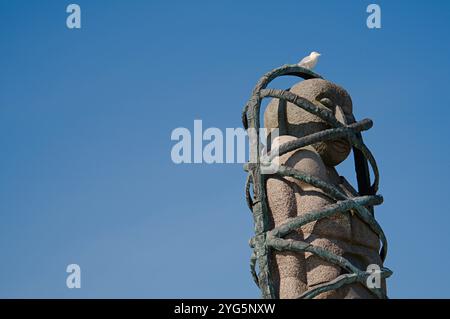 Kiel, Germania, 5 settembre 2024, la zona vicino al porto di Kiel Foto Stock