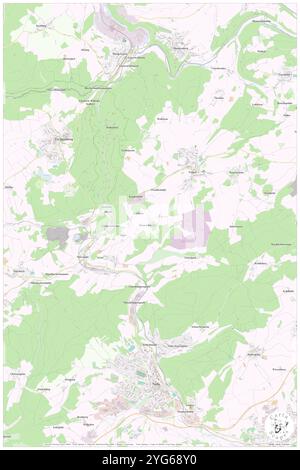 Heinrichsdorf, alta Franconia, DE, Germania, Baviera, N 50 21' 51'', N 11 42' 22'', MAP, Cartascapes Map pubblicata nel 2024. Esplora Cartascapes, una mappa che rivela i diversi paesaggi, culture ed ecosistemi della Terra. Viaggia attraverso il tempo e lo spazio, scoprendo l'interconnessione del passato, del presente e del futuro del nostro pianeta. Foto Stock