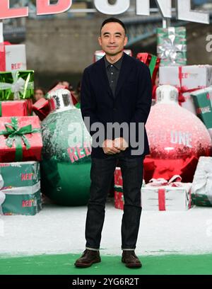 LONDRA, REGNO UNITO. 6 novembre 2024. Melvin Mar partecipa al servizio fotografico londinese "Red One" al Potters Field di Londra, Inghilterra. (Foto di 李世惠/SEE li/Picture Capital) credito: Vedi li/Picture Capital/Alamy Live News Foto Stock