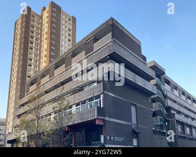Middlesex Street Housing estate, Londra E1, Regno Unito Foto Stock