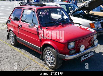 Polski Fiat p126 Foto Stock