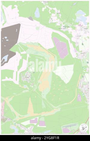 Grube Alwine, DE, Germania, Brandeburgo, N 51 31' 59'', N 13 50' 59'', mappa, Cartascapes Mappa pubblicata nel 2024. Esplora Cartascapes, una mappa che rivela i diversi paesaggi, culture ed ecosistemi della Terra. Viaggia attraverso il tempo e lo spazio, scoprendo l'interconnessione del passato, del presente e del futuro del nostro pianeta. Foto Stock