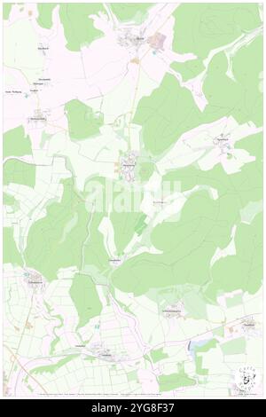 Henneberg, DE, Germania, Turingia, N 50 13' 58'', N 10 37' 56'', mappa, Cartascapes Mappa pubblicata nel 2024. Esplora Cartascapes, una mappa che rivela i diversi paesaggi, culture ed ecosistemi della Terra. Viaggia attraverso il tempo e lo spazio, scoprendo l'interconnessione del passato, del presente e del futuro del nostro pianeta. Foto Stock