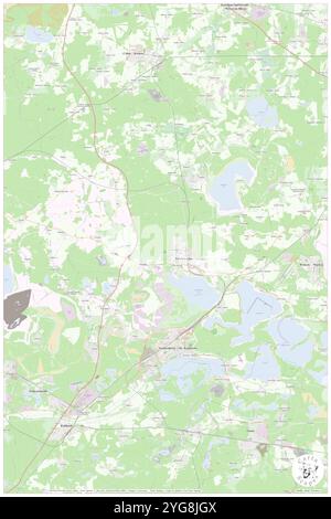 Grossraeschen, DE, Germania, Brandeburgo, N 51 34' 59'', N 14 0' 0''', mappa, Cartascapes Mappa pubblicata nel 2024. Esplora Cartascapes, una mappa che rivela i diversi paesaggi, culture ed ecosistemi della Terra. Viaggia attraverso il tempo e lo spazio, scoprendo l'interconnessione del passato, del presente e del futuro del nostro pianeta. Foto Stock