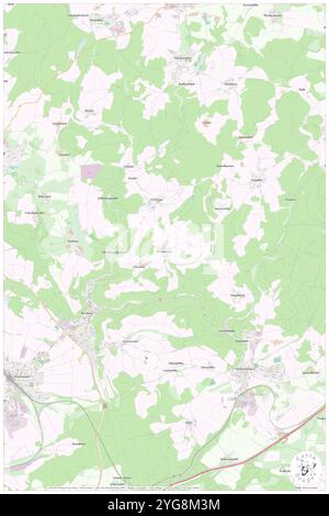 Weissenbach, alta Franconia, DE, Germania, Baviera, N 50 7' 13'', N 11 37' 46'', MAP, Cartascapes Map pubblicata nel 2024. Esplora Cartascapes, una mappa che rivela i diversi paesaggi, culture ed ecosistemi della Terra. Viaggia attraverso il tempo e lo spazio, scoprendo l'interconnessione del passato, del presente e del futuro del nostro pianeta. Foto Stock