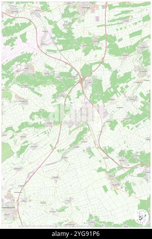 Alzey, DE, Germania, Rheinland-Pfalz, N 49 45' 0'', N 8 6' 5'', MAP, Cartascapes Map pubblicata nel 2024. Esplora Cartascapes, una mappa che rivela i diversi paesaggi, culture ed ecosistemi della Terra. Viaggia attraverso il tempo e lo spazio, scoprendo l'interconnessione del passato, del presente e del futuro del nostro pianeta. Foto Stock