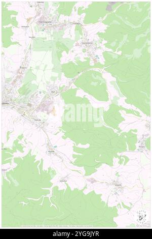 Ringberg, DE, Germania, Turingia, N 50 43' 0'', N 10 30' 0'', mappa, Cartascapes Mappa pubblicata nel 2024. Esplora Cartascapes, una mappa che rivela i diversi paesaggi, culture ed ecosistemi della Terra. Viaggia attraverso il tempo e lo spazio, scoprendo l'interconnessione del passato, del presente e del futuro del nostro pianeta. Foto Stock