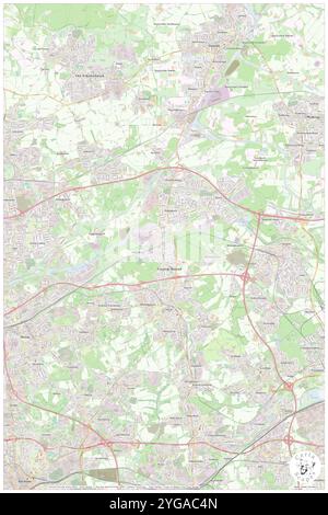 Castrop-Rauxel, Regierungsbezirk Münster, DE, Germania, Renania settentrionale-Vestfalia, N 51 33' 23''', N 7 18' 41'', MAP, Cartascapes Map pubblicata nel 2024. Esplora Cartascapes, una mappa che rivela i diversi paesaggi, culture ed ecosistemi della Terra. Viaggia attraverso il tempo e lo spazio, scoprendo l'interconnessione del passato, del presente e del futuro del nostro pianeta. Foto Stock